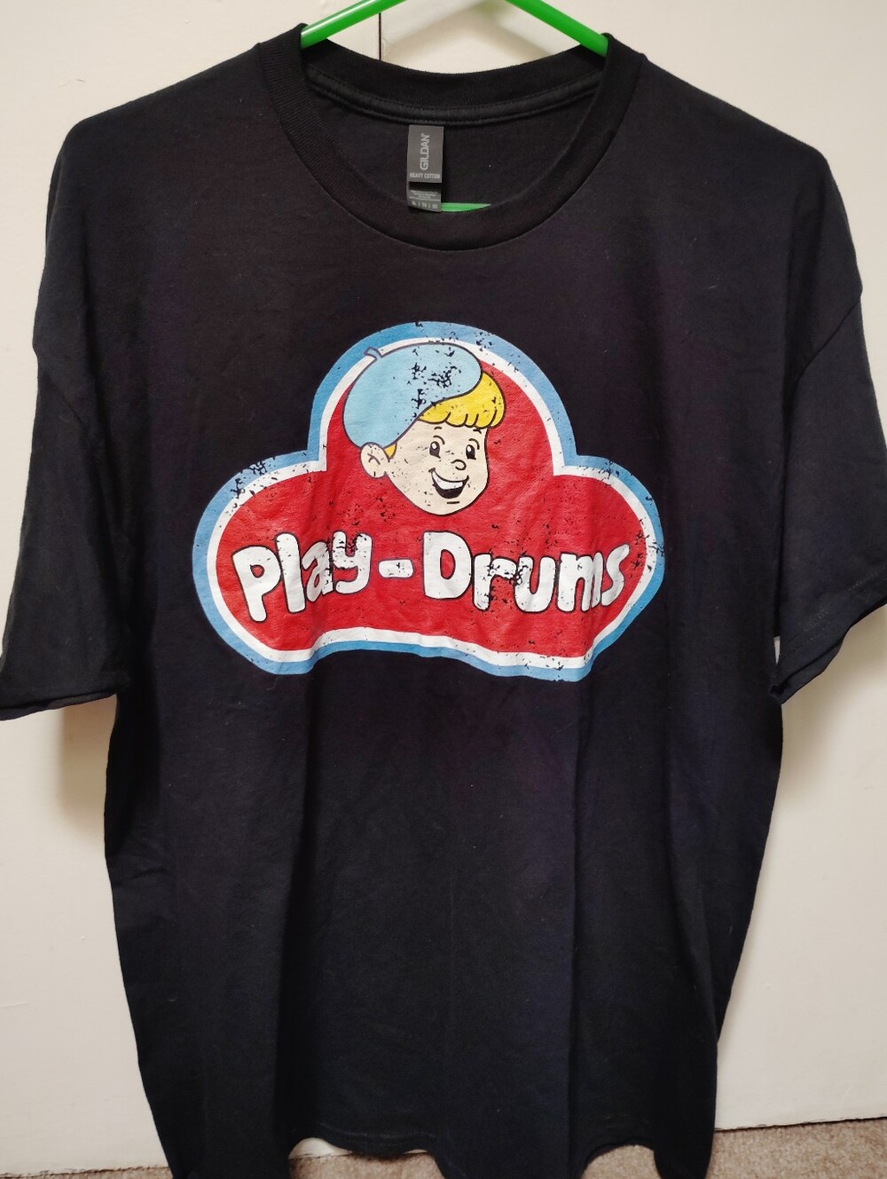 Vintage play drums play doh T-Shirt Men's Sz. XL